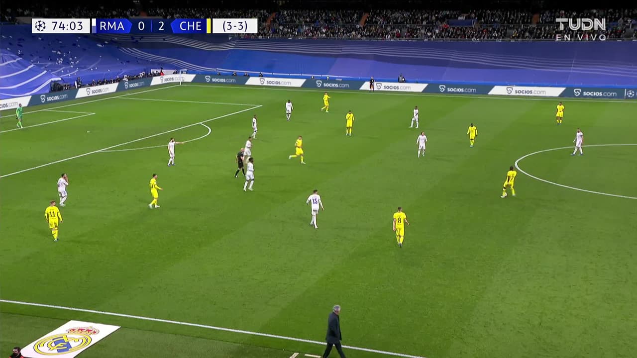 ¡GOL!  anota para Chelsea. Timo Werner