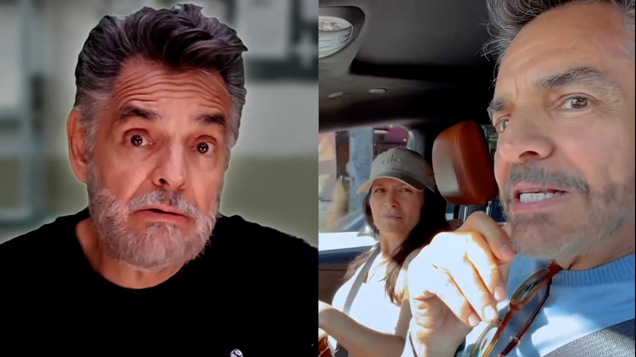 Eugenio Derbez culpa a Alessandra de los golpes en su camioneta y son testigos de un choque: esto pasó
