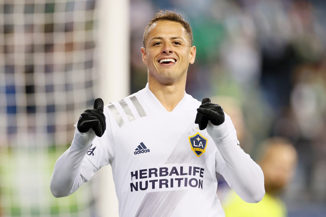 Javier 'Chicharito' Hernández anotó gol al LAFC en los cuartos de final de la US Open Cup con el Galaxy.