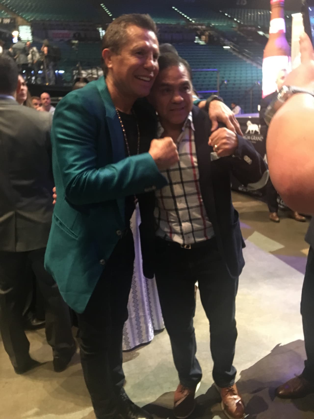 Cuatro leyendas del boxeo mexicano juntos