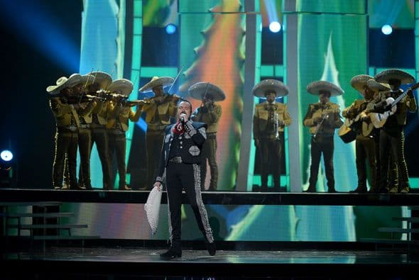 Animó la gran noche con su música y todo el género regional mexicano.