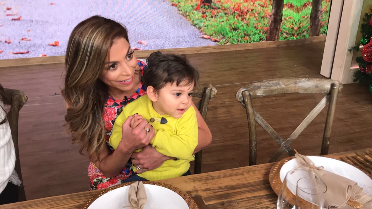 Para nuestra conductora no hay bendición más grande que tener a MVP entre sus brazos.