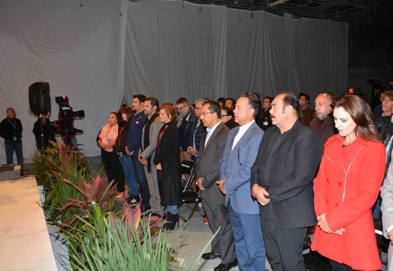 Las grabaciones de "El Bienamado" ya comenzaron, el elenco y equipo de producción se reunieron para celebrar una misa para bendecir el proyecto.