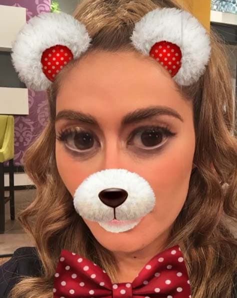 Ahora Galilea es un lindo osito.