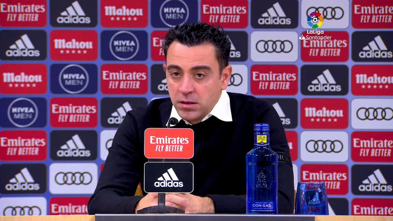 Motivado por la goleada, Xavi no le cierra la puerta a ganar la Liga 