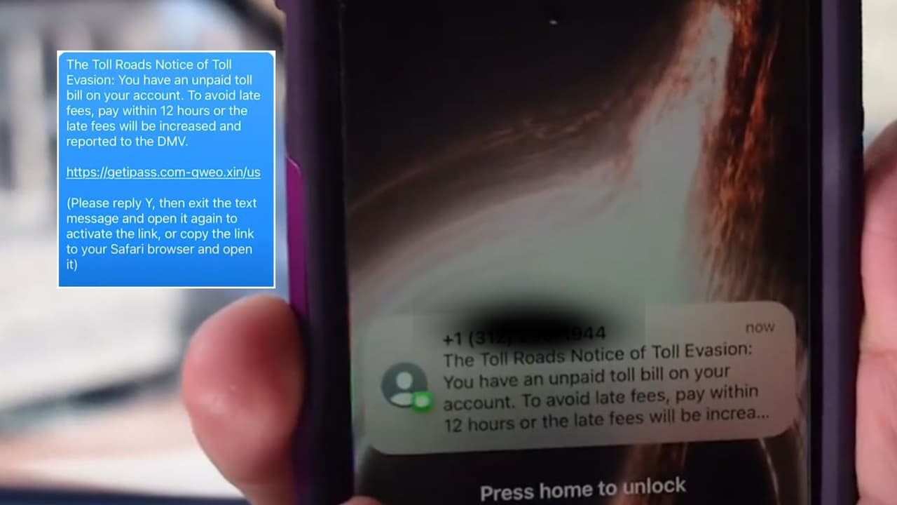 La oficina de peajes de Illinois asegura que no envía mensajes de texto