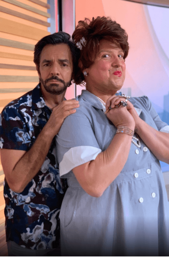 Una de las más consentidas durante la última visita de Eugenio Derbez en el show fue Doña Meche, quien no dudó en apapacharlo y mostrarle su admiración por representar a los latinos en Hollywood y seguir triunfando en la pantalla grande.