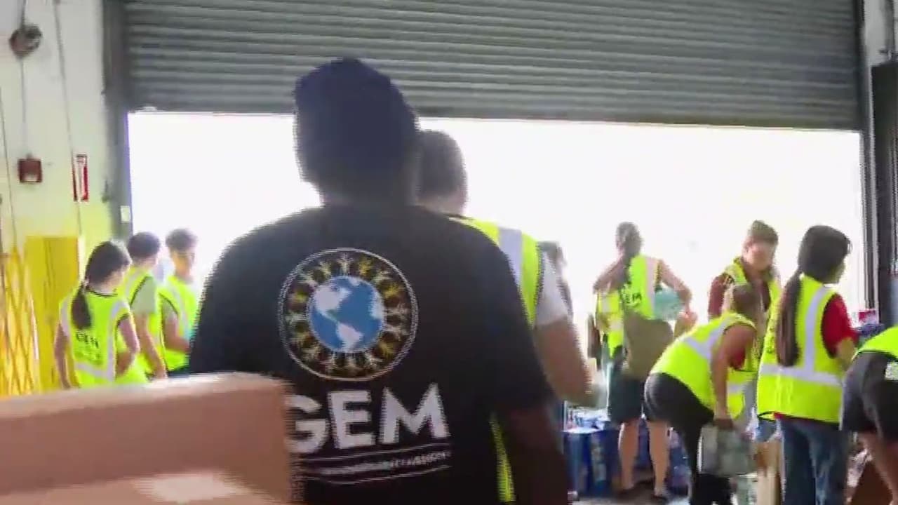 Venezolanos en el exilio reaccionan ante terremotos y recogen ayuda humanitaria en Florida