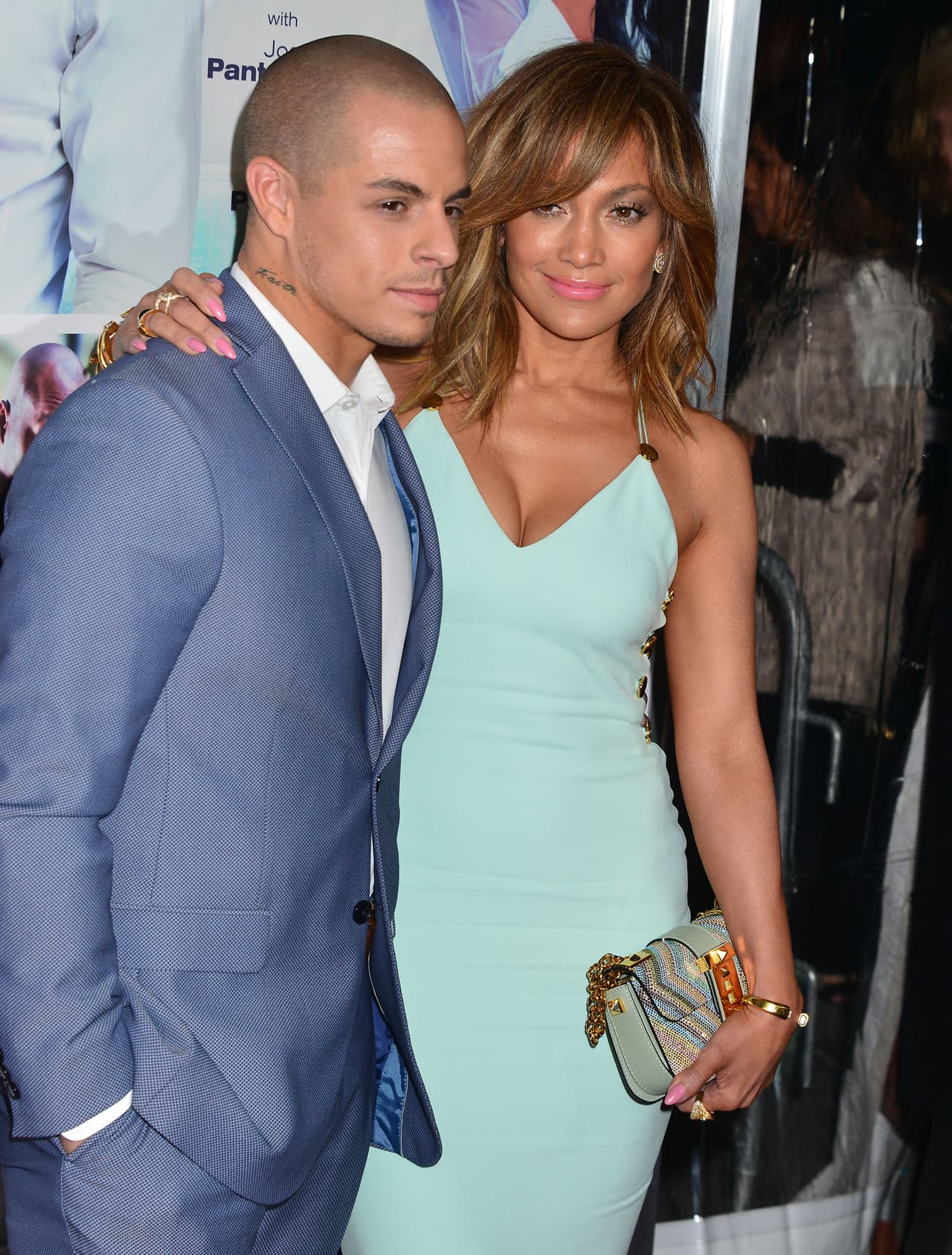 Pero no iba sola, Jenni fue acompañada de su príncipe, Casper Smart.