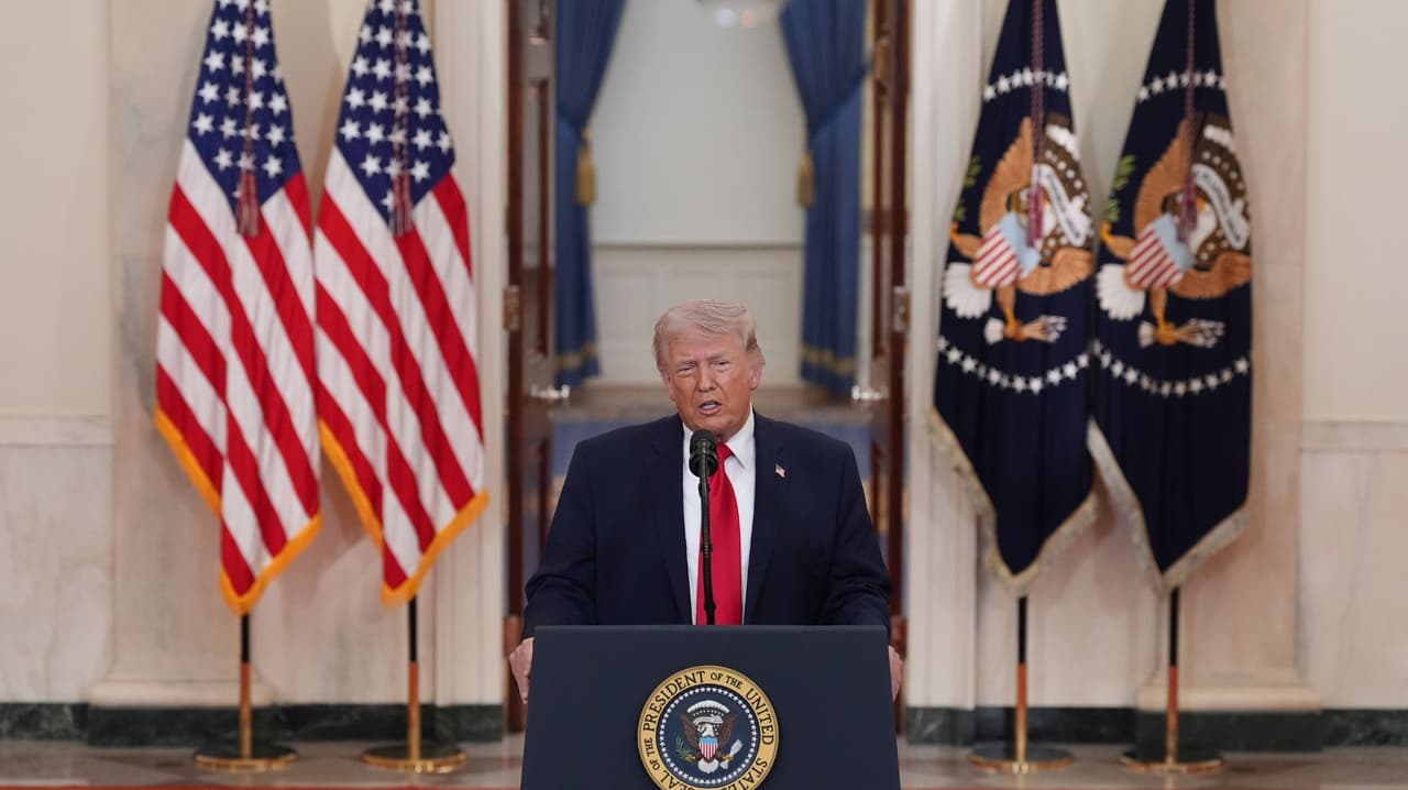 “Nuestra meta nunca fue el cambio de régimen”: Donald Trump da actualización sobre guerra con Irán