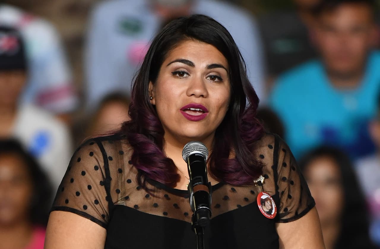 <b>Astrid Silva, invitada de Hillary Clinton. </b>Es una dreamer de Nevada. Llegó a Estados Unidos cuando tenía 4 años y se ha beneficiado de las acciones ejecutivas DACA para estudiantes indocumentados y DAPA para padres sin documentos.