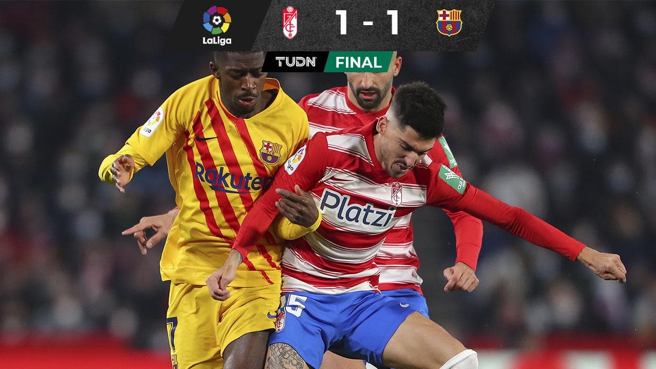 El Granada le arrebata la sonrisa al Barcelona en los últimos instantes