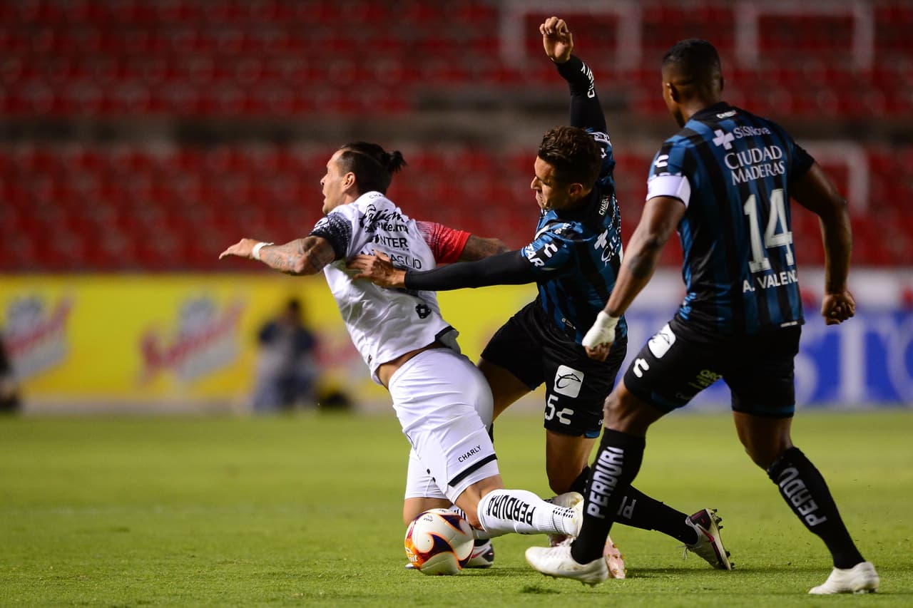 Con un solitario gol de Chico, al minuto 87, Querétaro consigue vencer 1-0 al Atlas y se quedan con tres valiosos puntos.