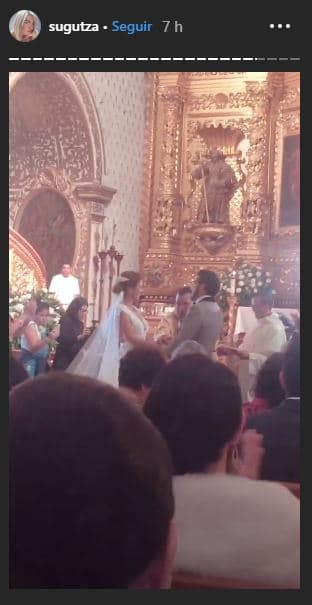 Para la ceremonia religiosa la pareja eligió el templo de Santo Domingo de Guzmán ubicado en la capital oaxaqueña.