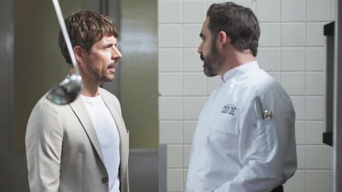 Camilo confronta a Humberto por Rebeca | Hermanas, Un amor Compartido | Capítulo 11