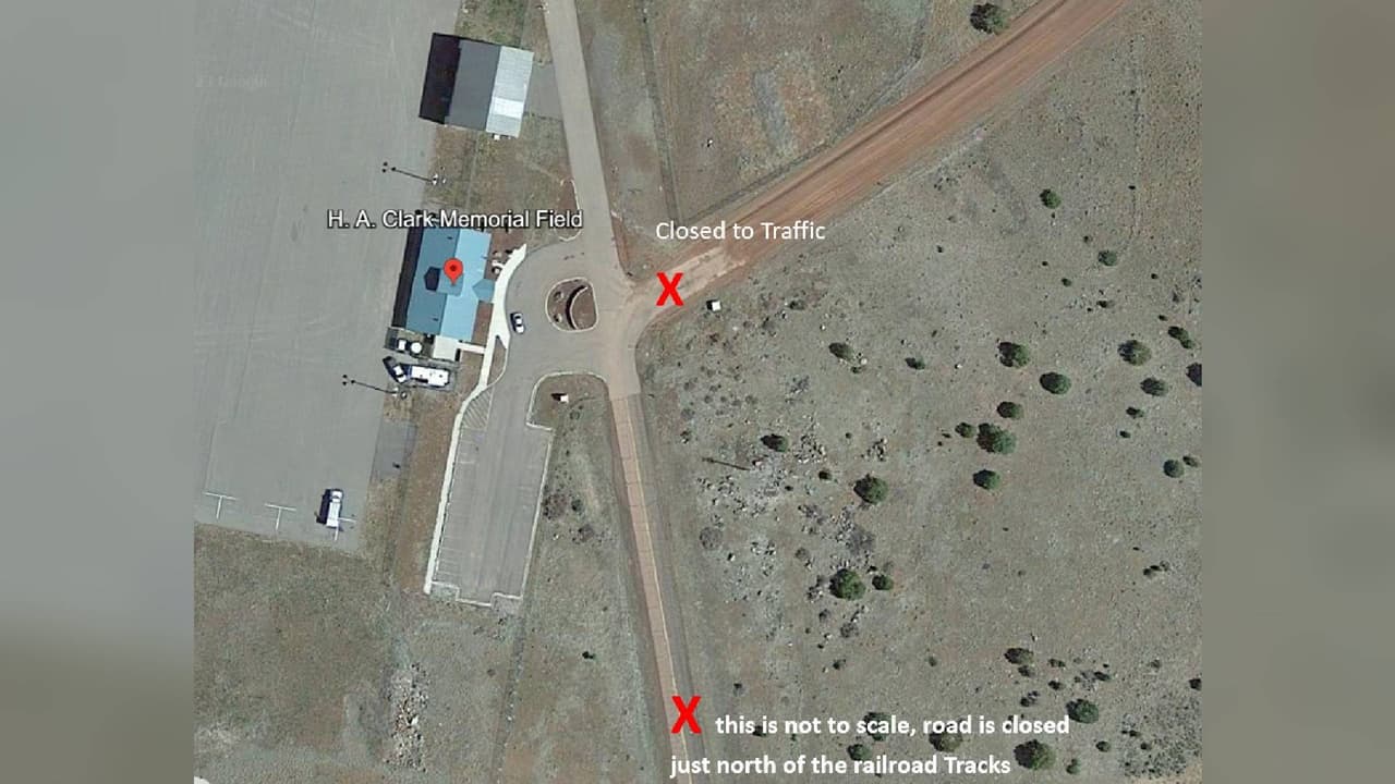 Lugar del accidente en Williams