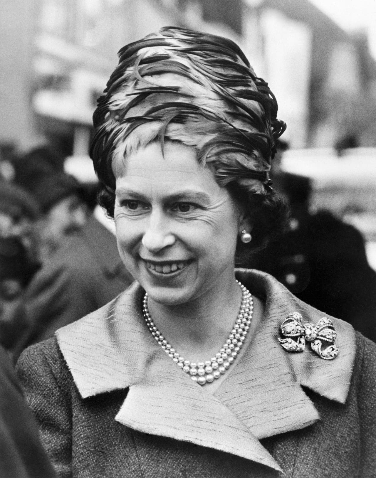 El 15 de abril de 1965 durante una misa de Jueves Santo en Londres.