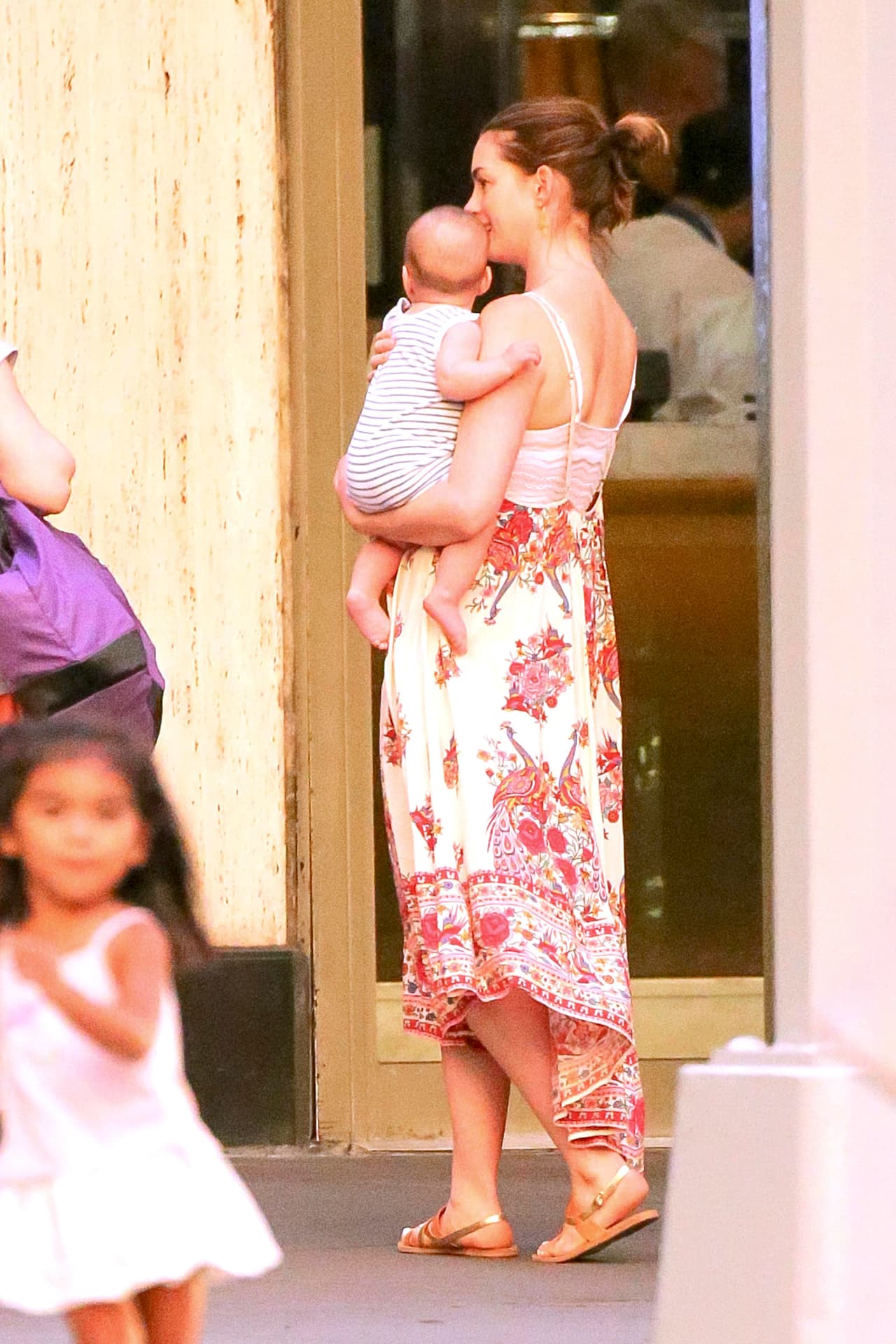 El bebé Jonathan nació el 24 de marzo.