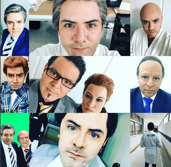 Recientemente
<b> José Eduardo</b> publicó un collage de fotografías para despedirse de la producción.