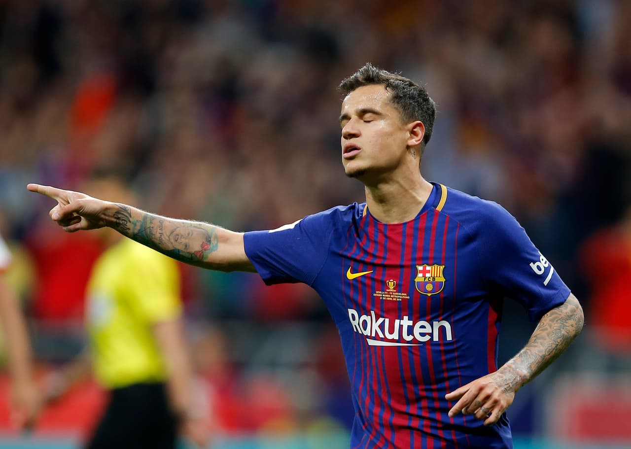 <b>Philippe Coutinho: </b>El brasileño puede irse al PSG, Chelsea, Arsenal o Newcastle.