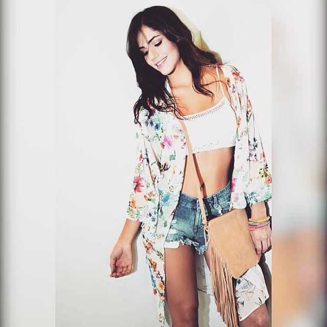 Ela está unos días de cumplir 24 años, pues nació el 25 de julio de 1992 y luce cada día más guapa por eso fue considerada una de las diez mexicanas más hermosas, en 2014.