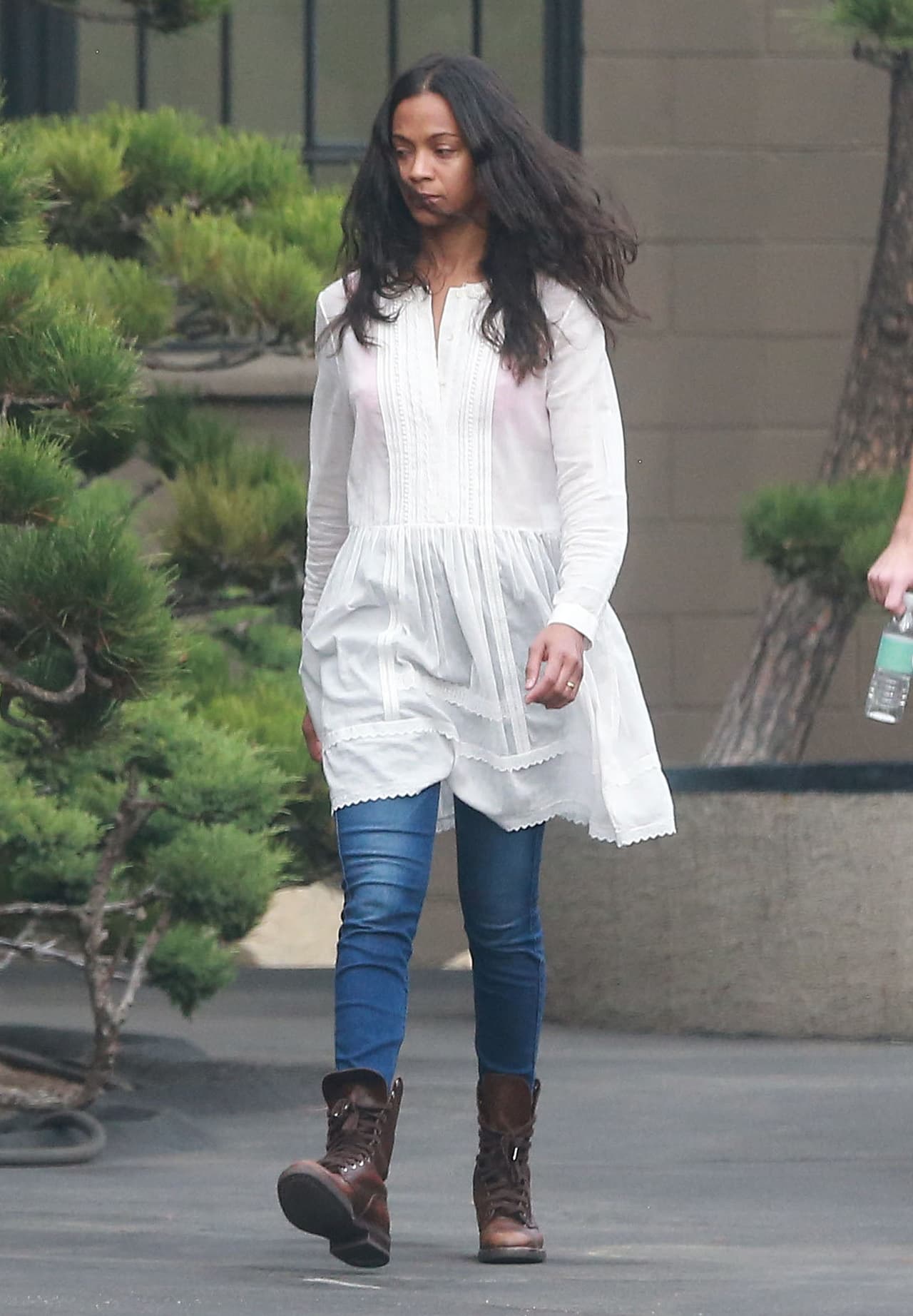 Estas fotos de Zoe Saldaña nos han dejado con la boca abierta.