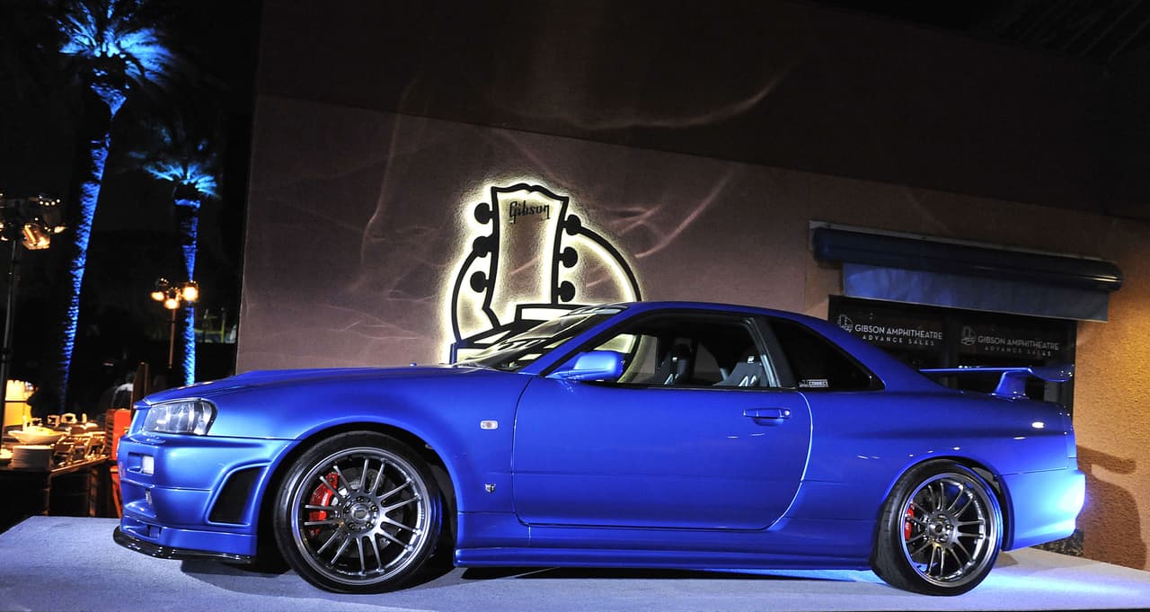 Nissan Skyline GT-R R34 era el auto que de manera más común usaba Paul Walker.