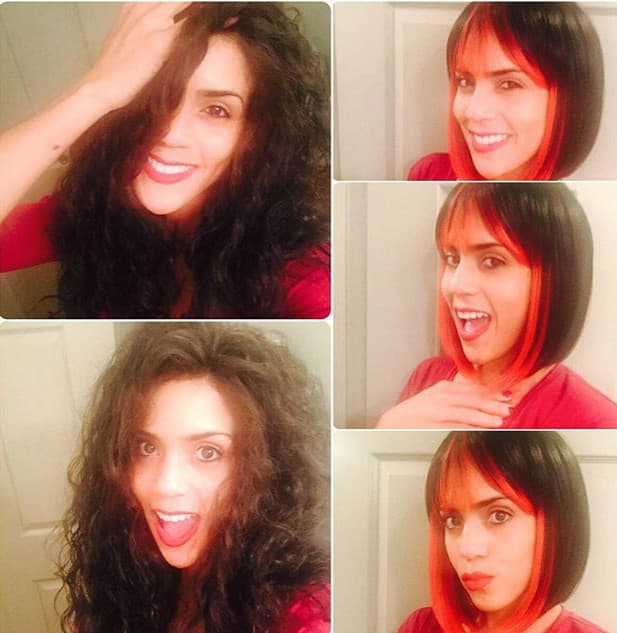 Divertida, extrovertida, atrevida y feliz.