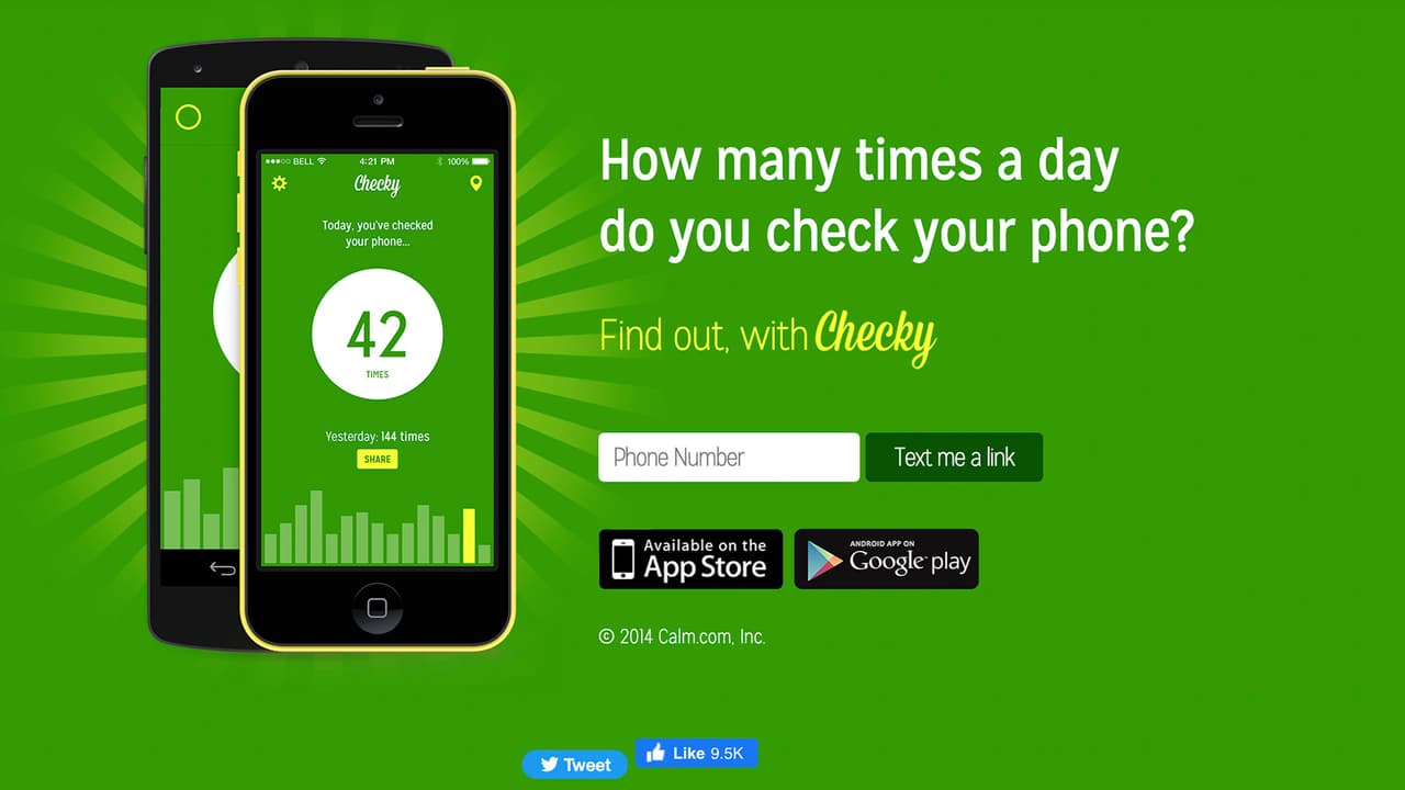 <h3 class="cms-H3-H3">Checky:</h3> es una aplicación gratuita que monitorea cuántas veces al día un usuario ha revisado su teléfono y también podría ser una buena para mamá y papá. Su propósito es evitar 
<b>que tu hijo sea un adicto a su teléfono</b> inteligente.