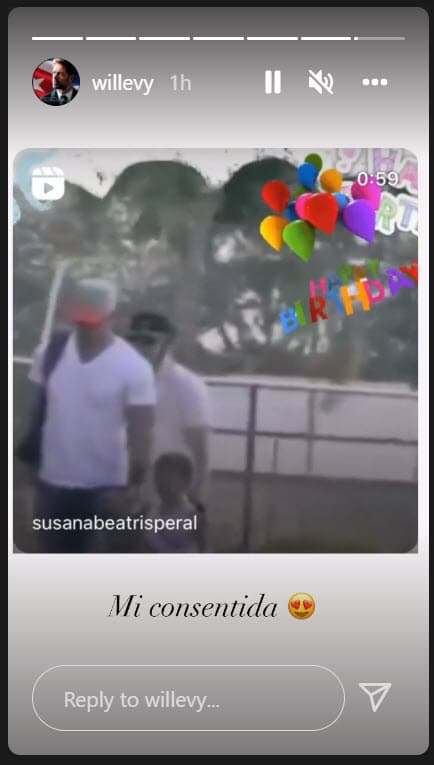 En otra publicación, admitió que Kailey es su "consentida". 
<br>