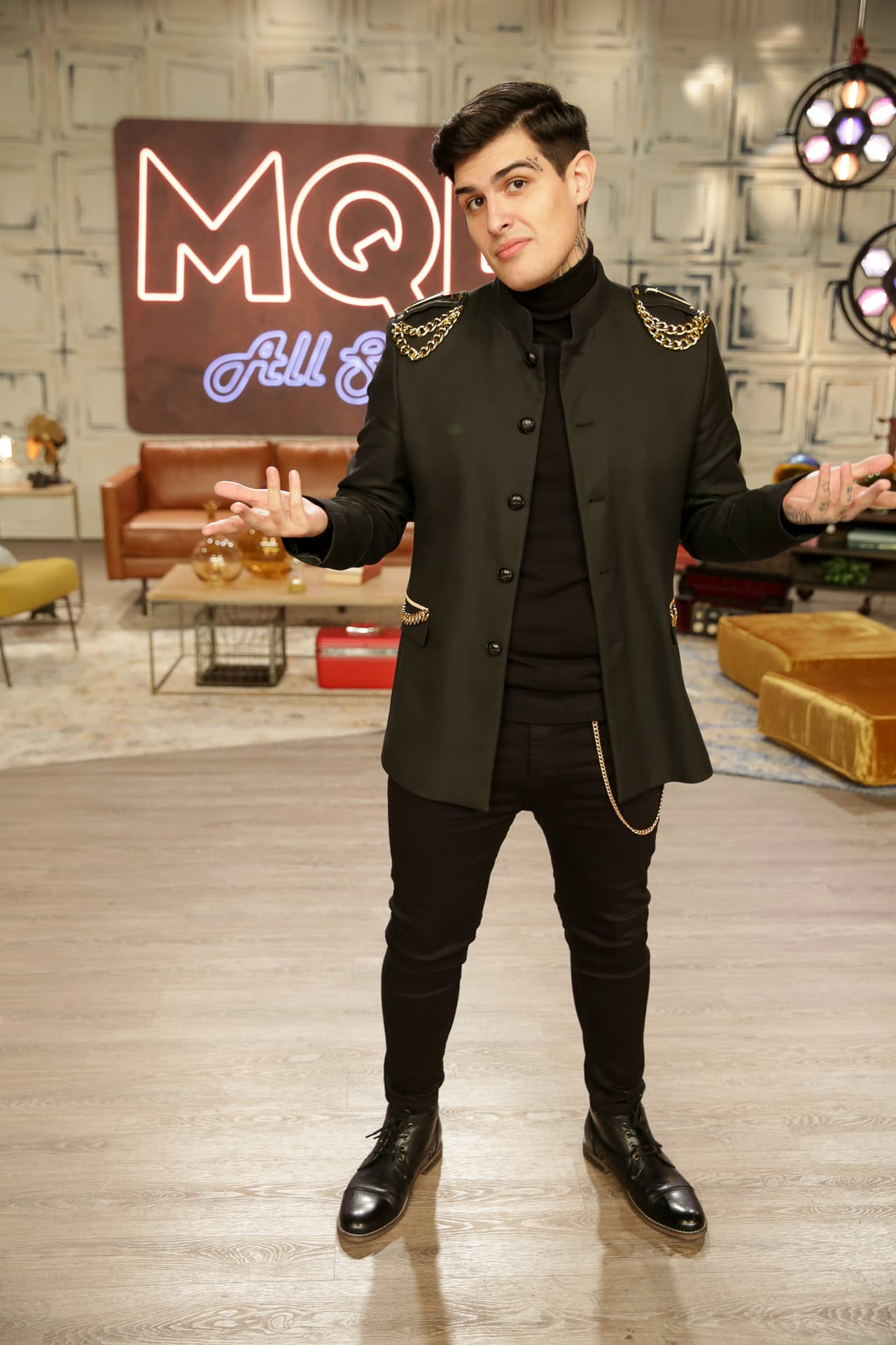 Adriel Favela fue el compañero de El Bebeto en el último duelo de la primera gala.