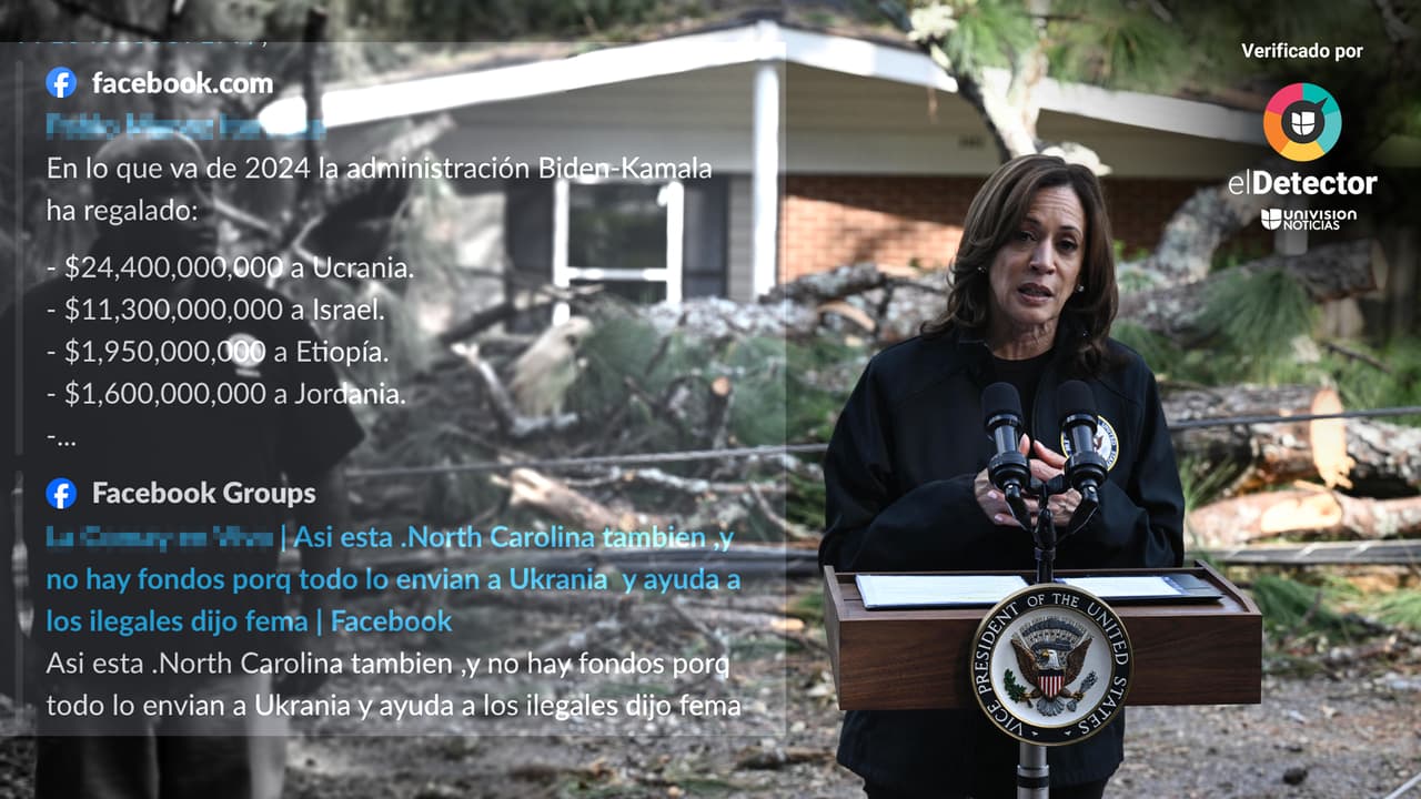 3 desinformaciones sobre FEMA y su trabajo con los huracanes Helene y Milton