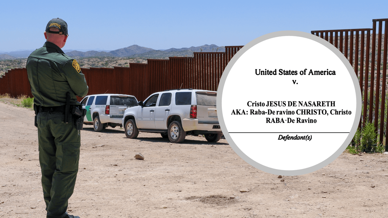 Hombre llamado ‘Cristo Jesús de Nasareth’ es detenido por Patrulla Fronteriza en Texas