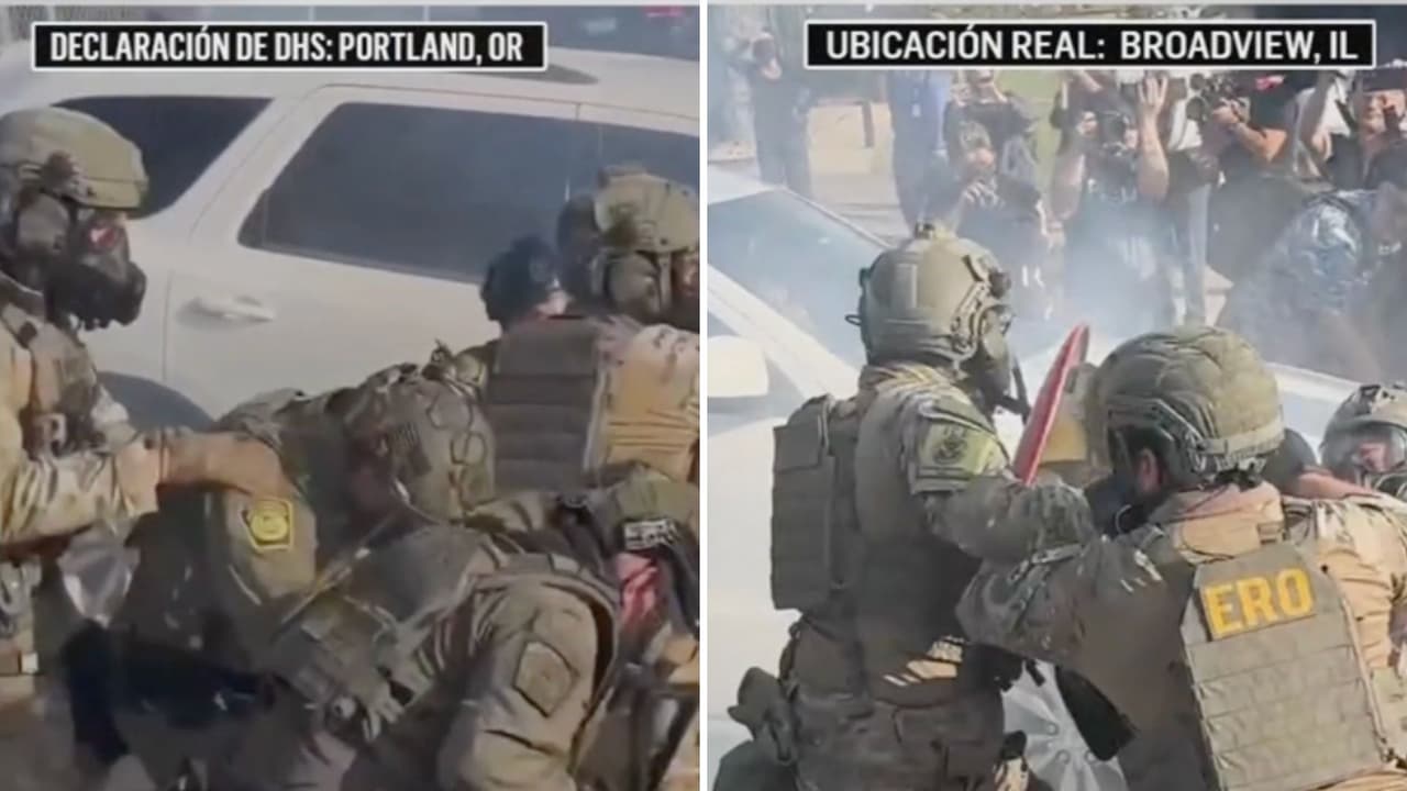 Gobierno Trump usa imágenes engañosas para promocionar su campaña contra el crimen, según reporte