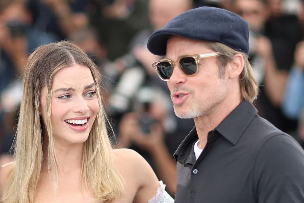 Margot Robbie y Brad Pitt