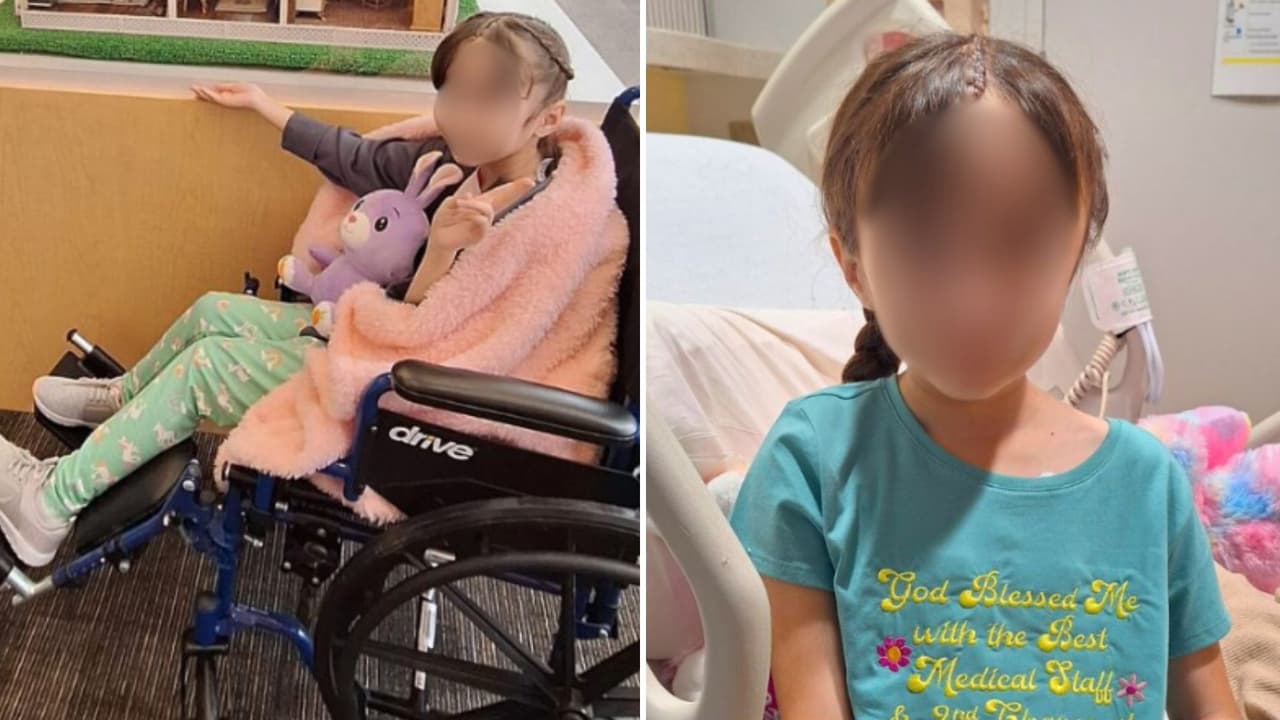 La niña de 10 años, que tiene un tumor en el cerebro, iba usualmente a Houston para recibir tratamiento médico.