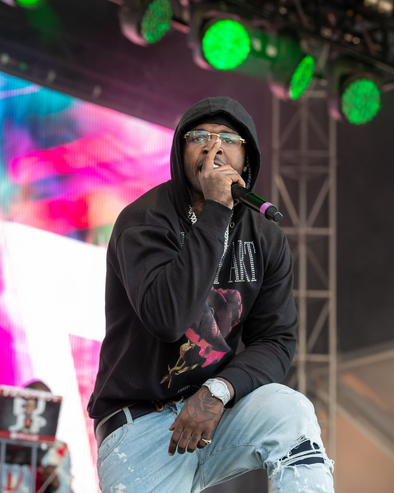 En julio del año pasado el rapero logró colocar con éxito el sencillo 
<b><a href="https://www.youtube.com/watch?v=usu0XY4QNB0" target="_blank">'Welcome to the party'</a></b>, del disco 'Meet the woo' que fue lanzado en julio de 2019.