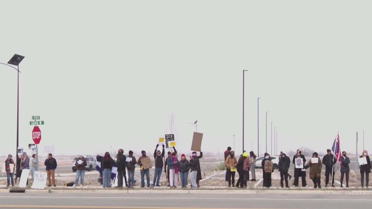 Manifestantes protestaron en Utah por posible centro de detención de ICE en Salt Lake City