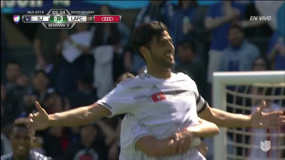 ¡GOOOL! Carlos Vela anota para Los Angeles Football Club