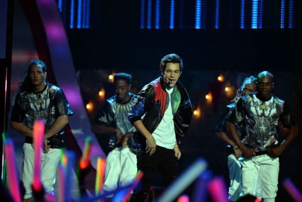 Sin lugar a dudas, Austin Mahone, fue un o de los más queridos en los Premios Juventud 2014.