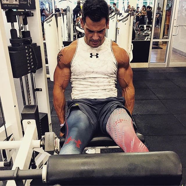 Se nota que es muy disciplinado, tiene un cuerpo muy bien formado.