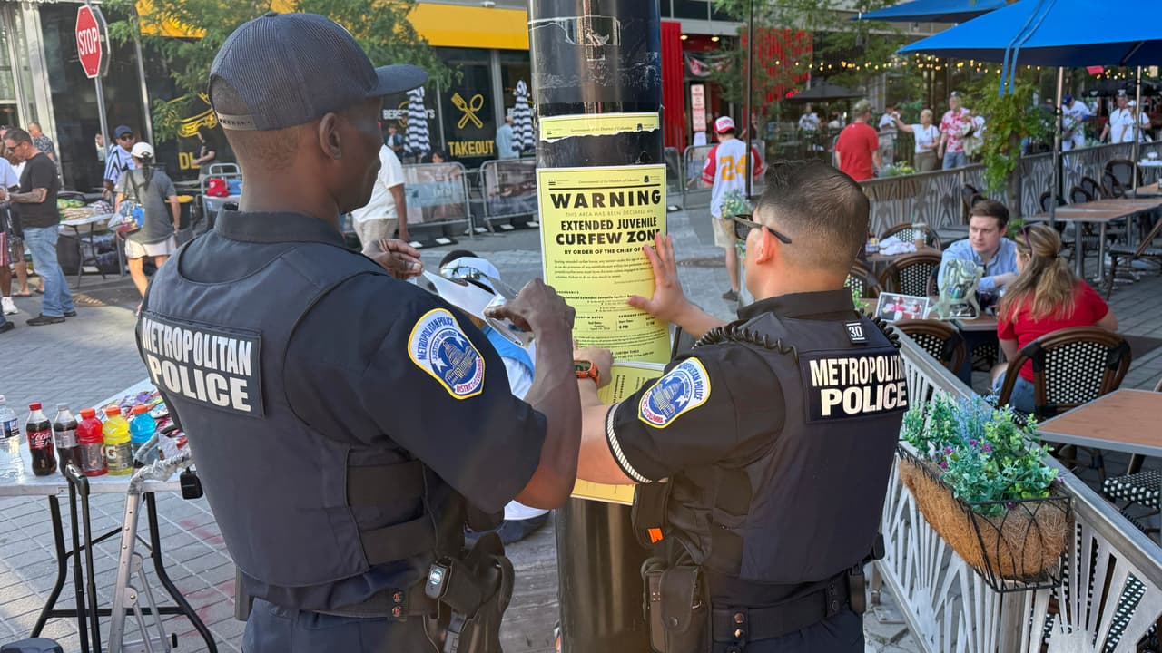 MPD establece nueva zona de toque de queda juvenil en Columbia Heights
