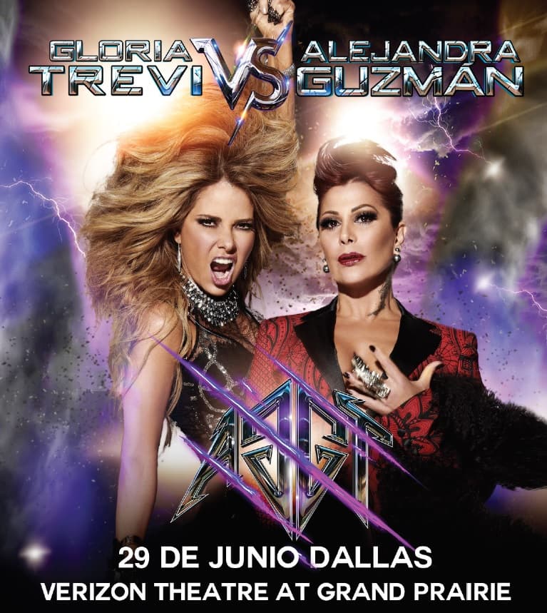 Gana boletos para Alejandra Guzmán y Gloria Trevi en Dallas