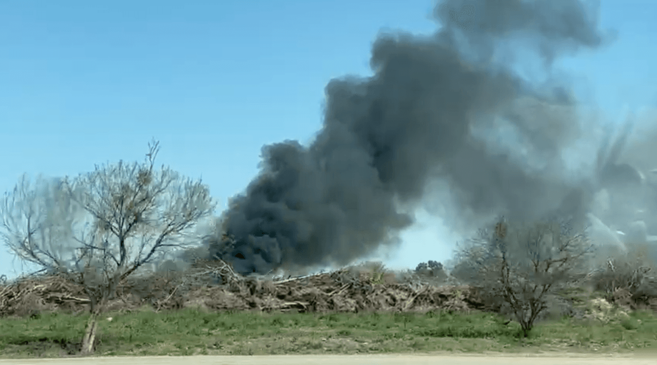 Advierten sobre la posibilidad de incendios forestales en Texas esta semana 