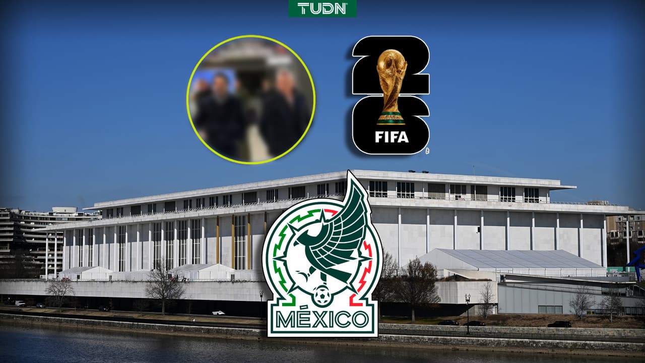 Washington recibe al actor principal del Tri para el sorteo del Mundial 2026