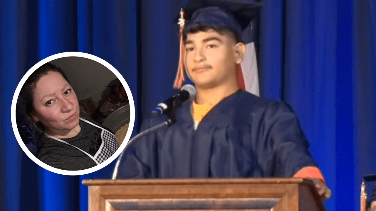 Joven hispano dedica discurso de graduación a mamá detenida por ICE