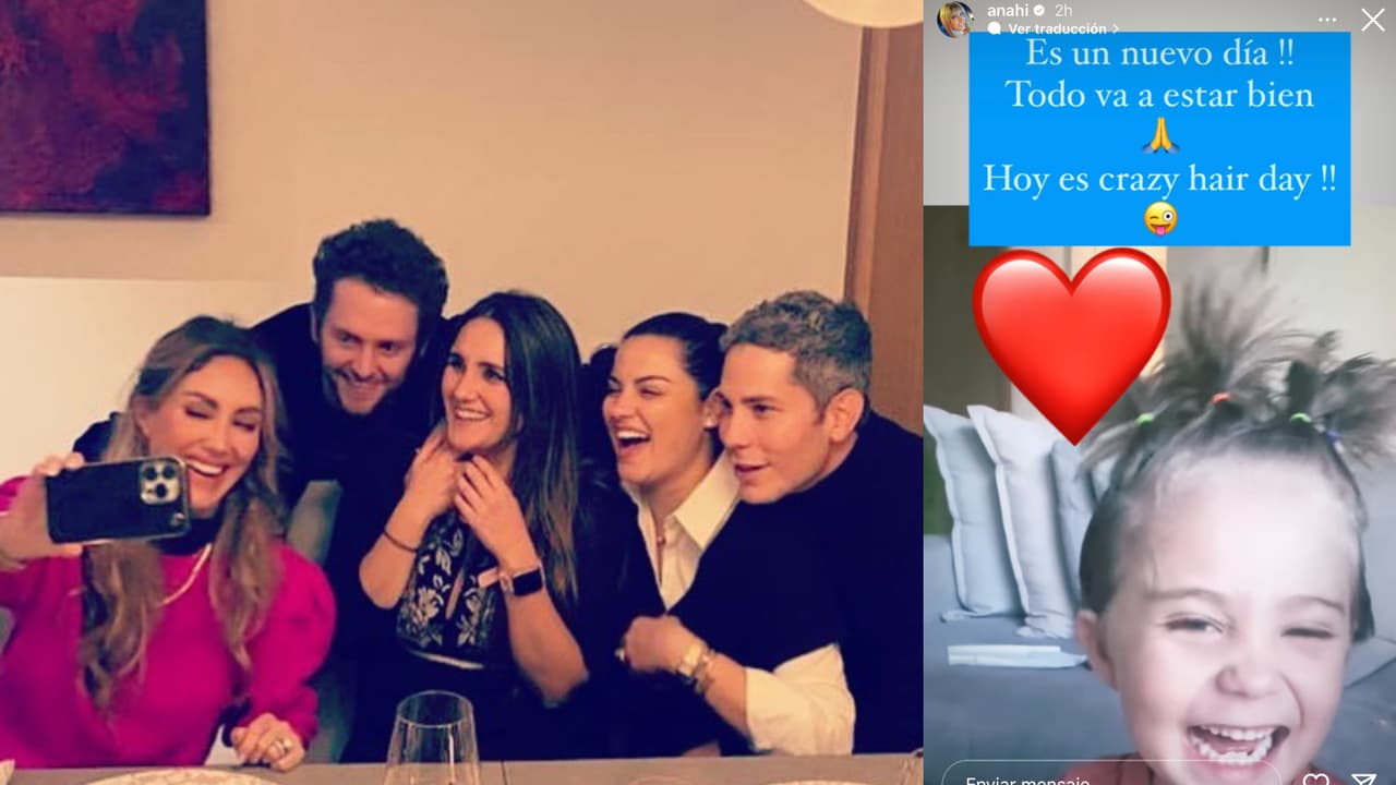 Anahí tiene la esperanza de que "todo va a estar bien" tras el accidente que sufrió.