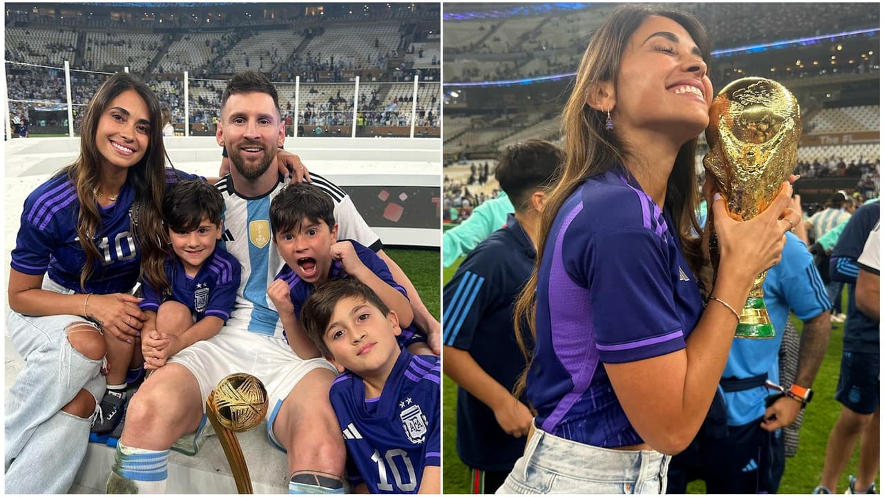 Las emotivas palabras de Antonela Roccuzzo a Messi tras ganar el Mundial: "Sabemos lo que sufriste" 