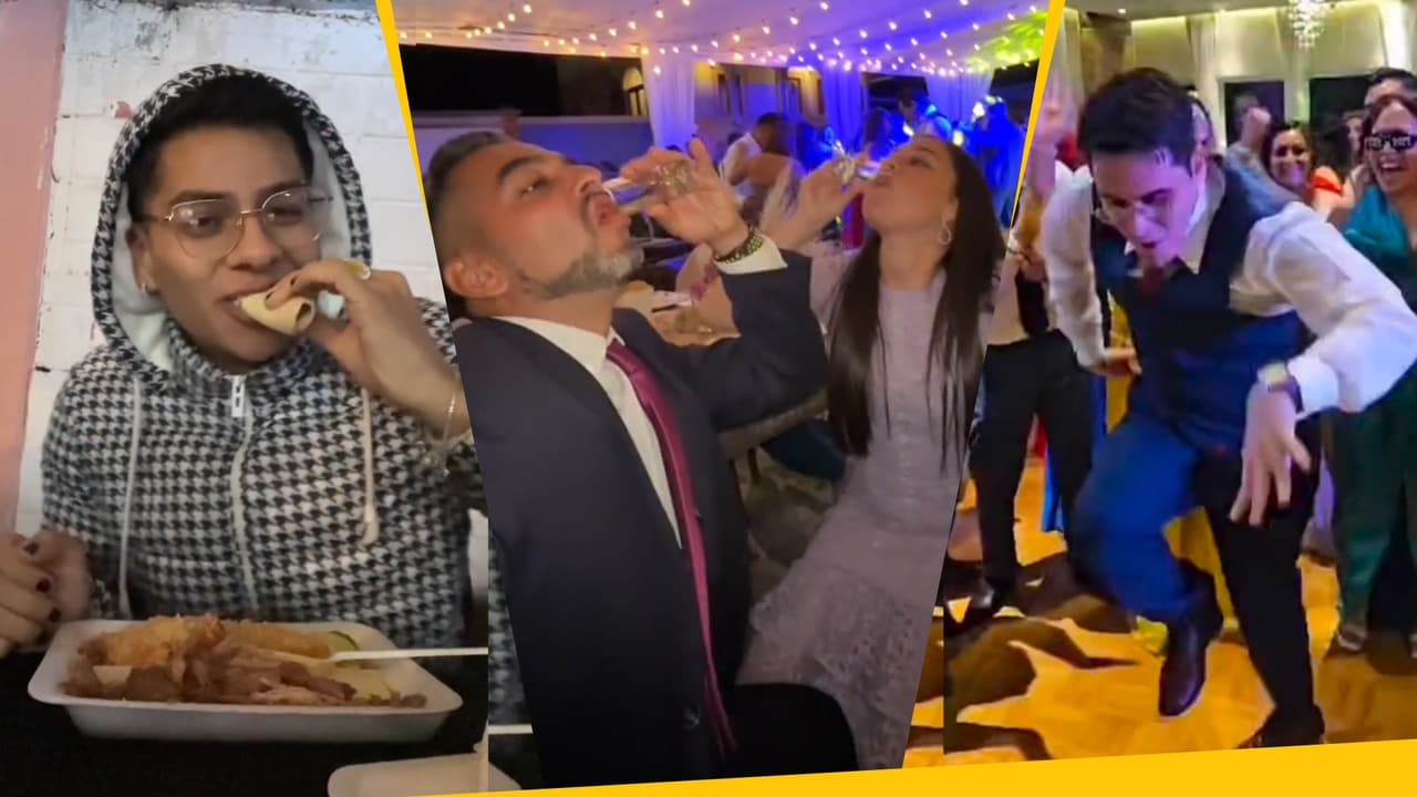 Estas personas se 'colaron' a una fiesta y la pasaron en grande: comieron gratis, bailaron y más