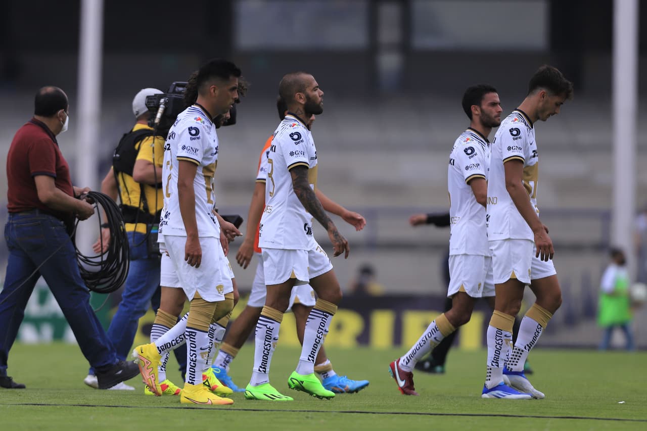Goleada escandalosa a Pumas por parte de Santos por marcador de 5-1 en el Estadio Olímpico Universitario en la Jornada 10 del Apertura 2022 de la Liga MX.